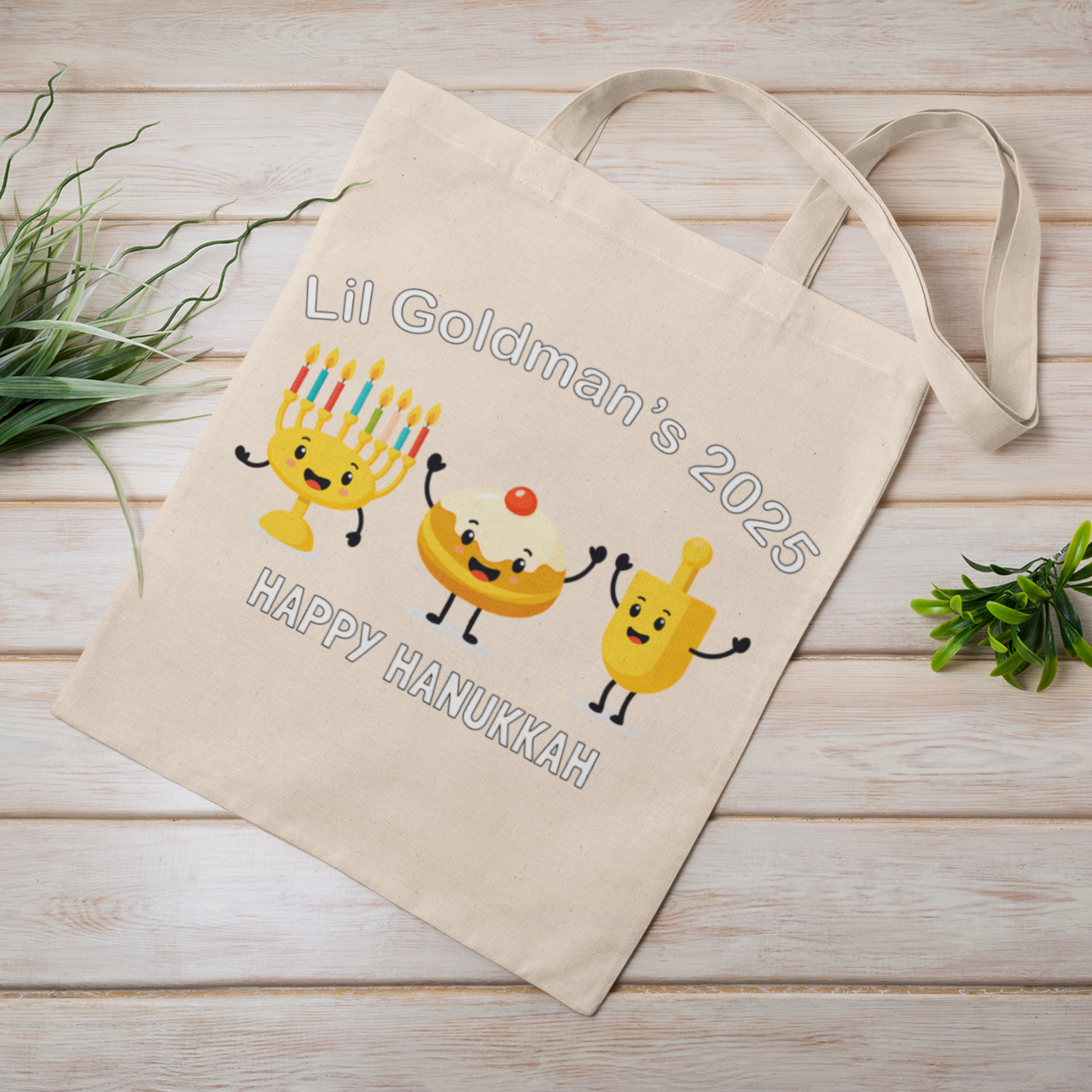 Lil Goldman Hanukkah 2025 - TOTE