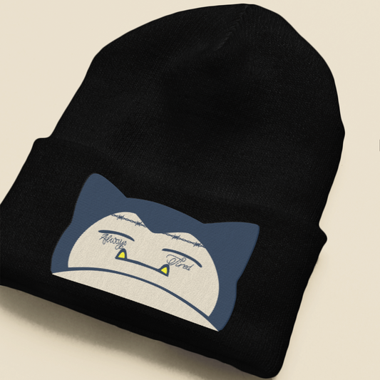 Always Tired Embroidered Beanie