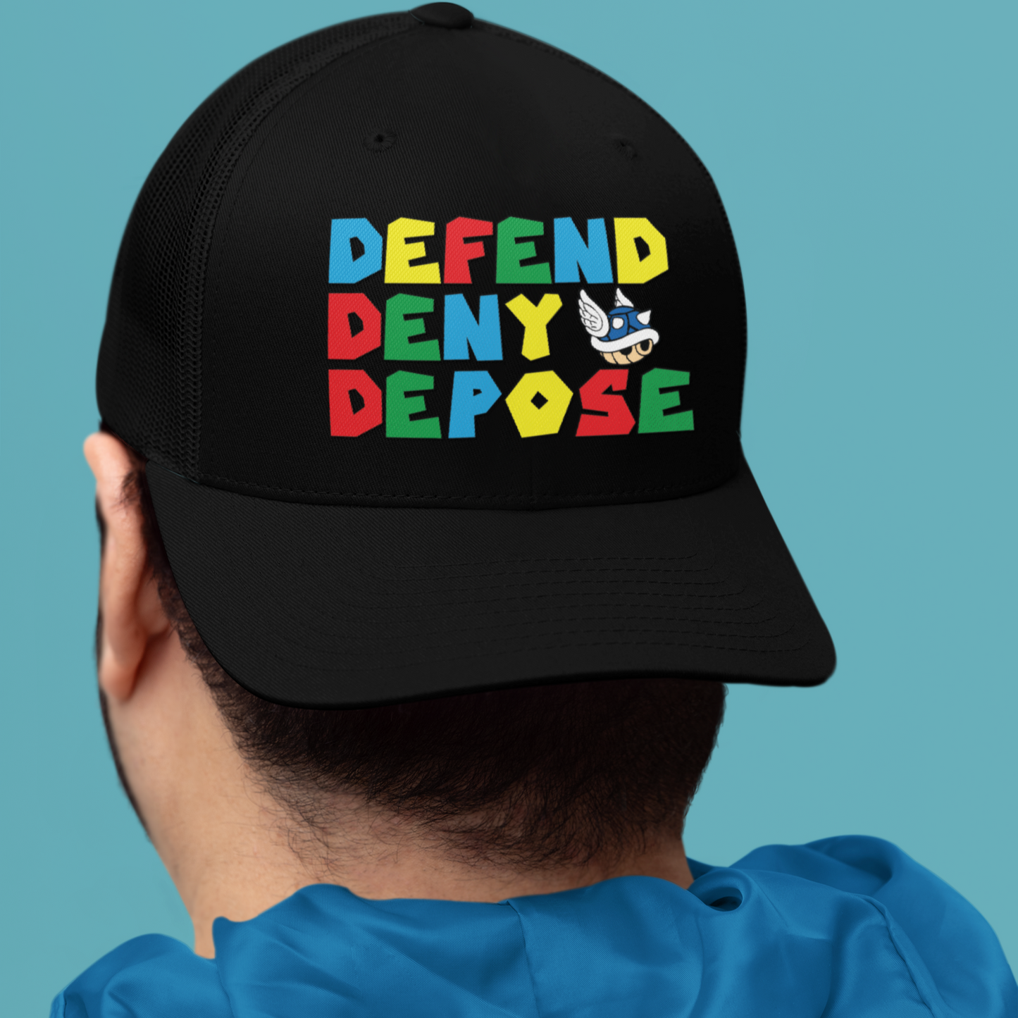Defend Deny Depose Hat