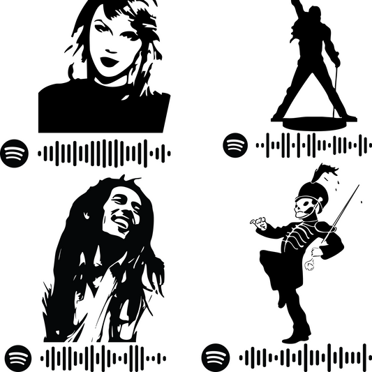 Music Code Stickers