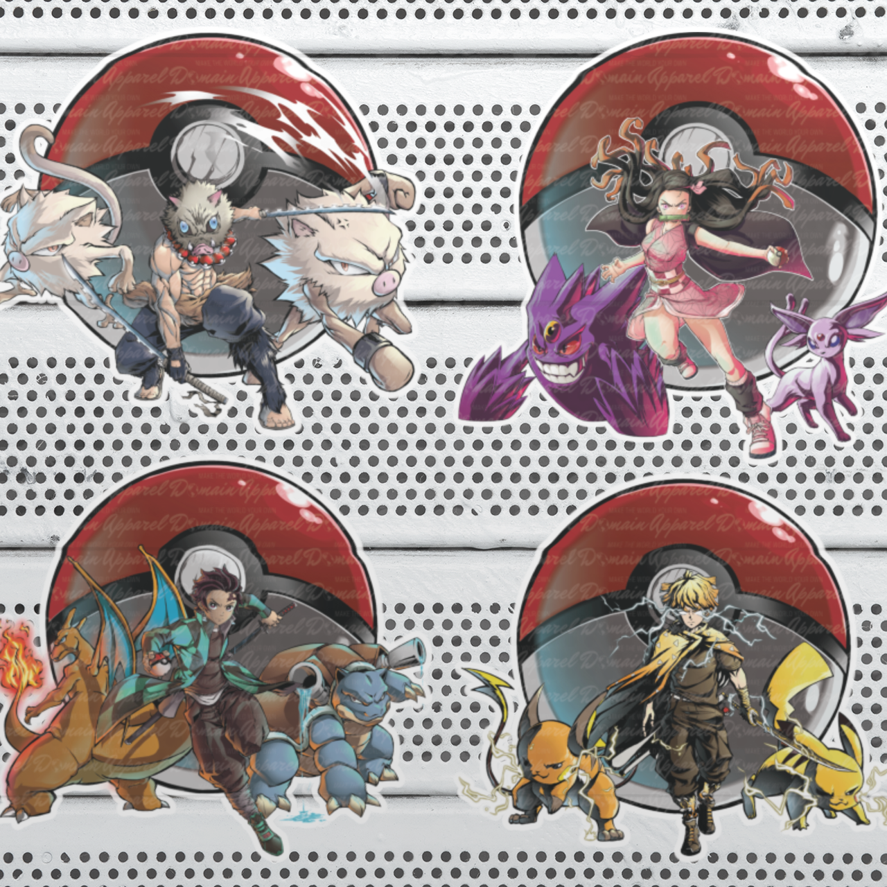 Demon Trainer Stickers